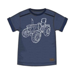 TIM SS TOP - Tractor Blue